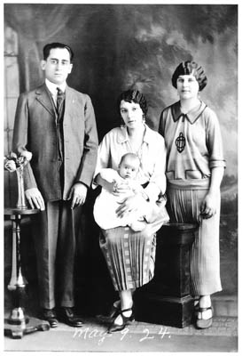 Photo of family with child